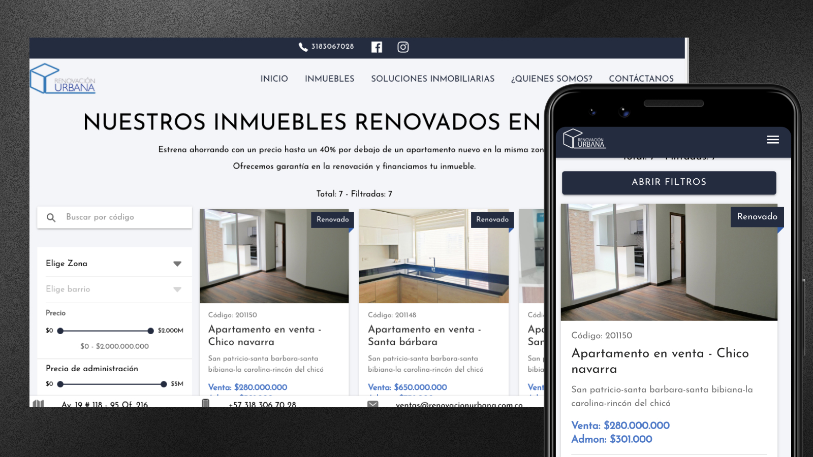 Real Estate Dashboard
